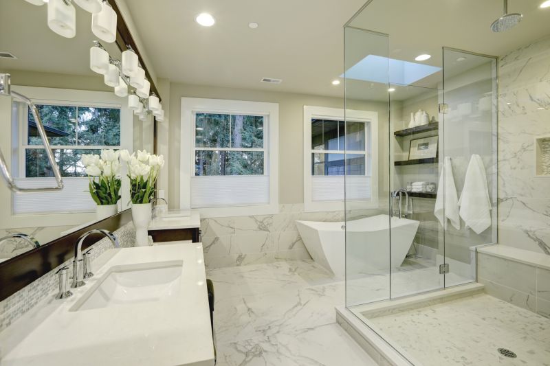 Bathroom with Large Walk-In Shower