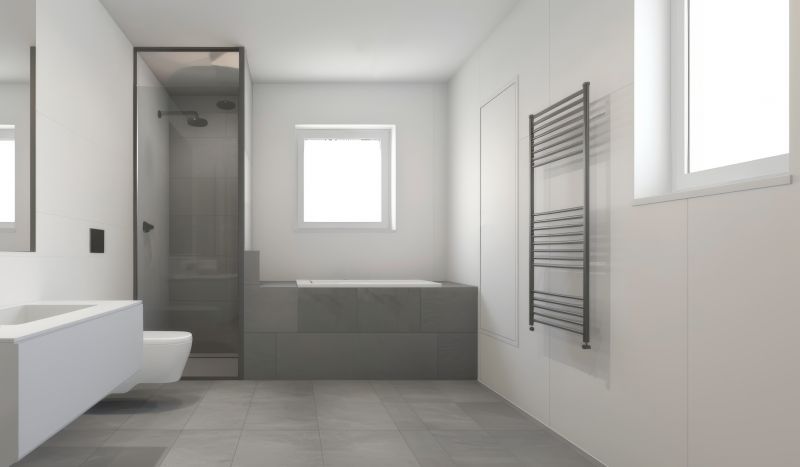 Contemporary Bathroom with Smart Fixtures
